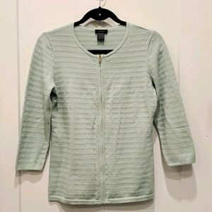 Ann Taylor Factory Full Zip Cardigan